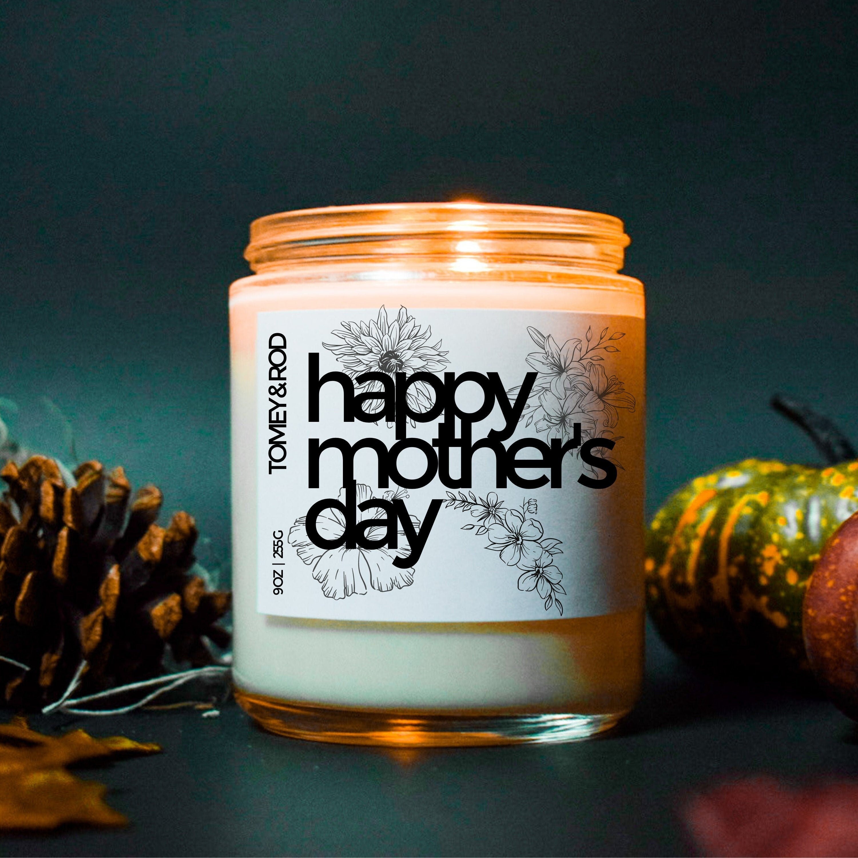 Mothers Day, Gift for Mom, Home decor Gift, Mothers Day Soy Candle, Mother's Day Candle, Gift for Mom, Vegan Mothers Day Gift