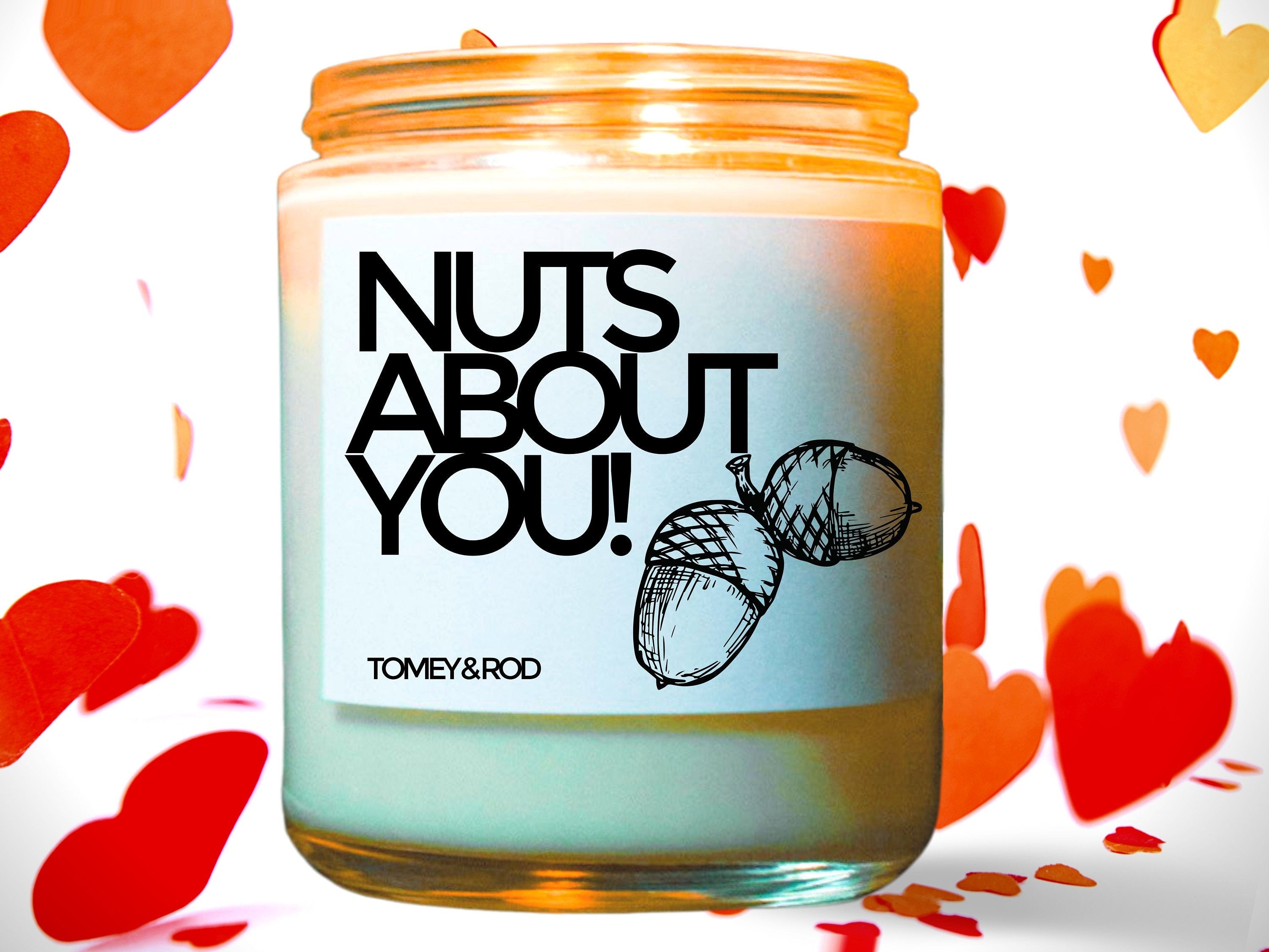 Nuts About You, Gift for Him, Boyfriend Gifts, Gifts for Men, Gift for Husband, Funny Gifts for Him, Valentines Day Gifts