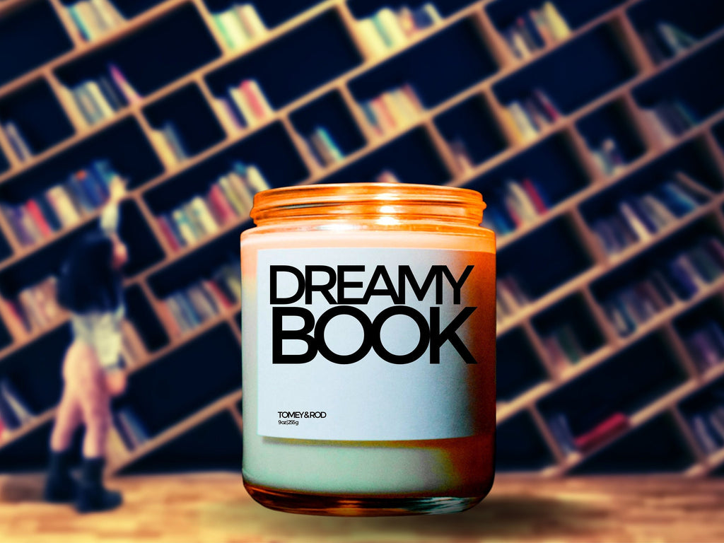 Dreamy Book Candle, Funny Fall Decor, Autumn Candle, Custom Candle, Fall Party Favor, Autumn Gifts, Autumn Decoration, Thanksgiving