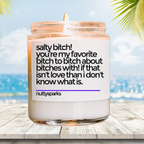 a candle that is sitting on a table