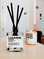 Cashmere Dolce Luxe Reed Diffuser | Autumn Oil Diffuser | Fall Reed Diffuser | Fall Decor | Halloween | Autumn Essential Oil Diffuser