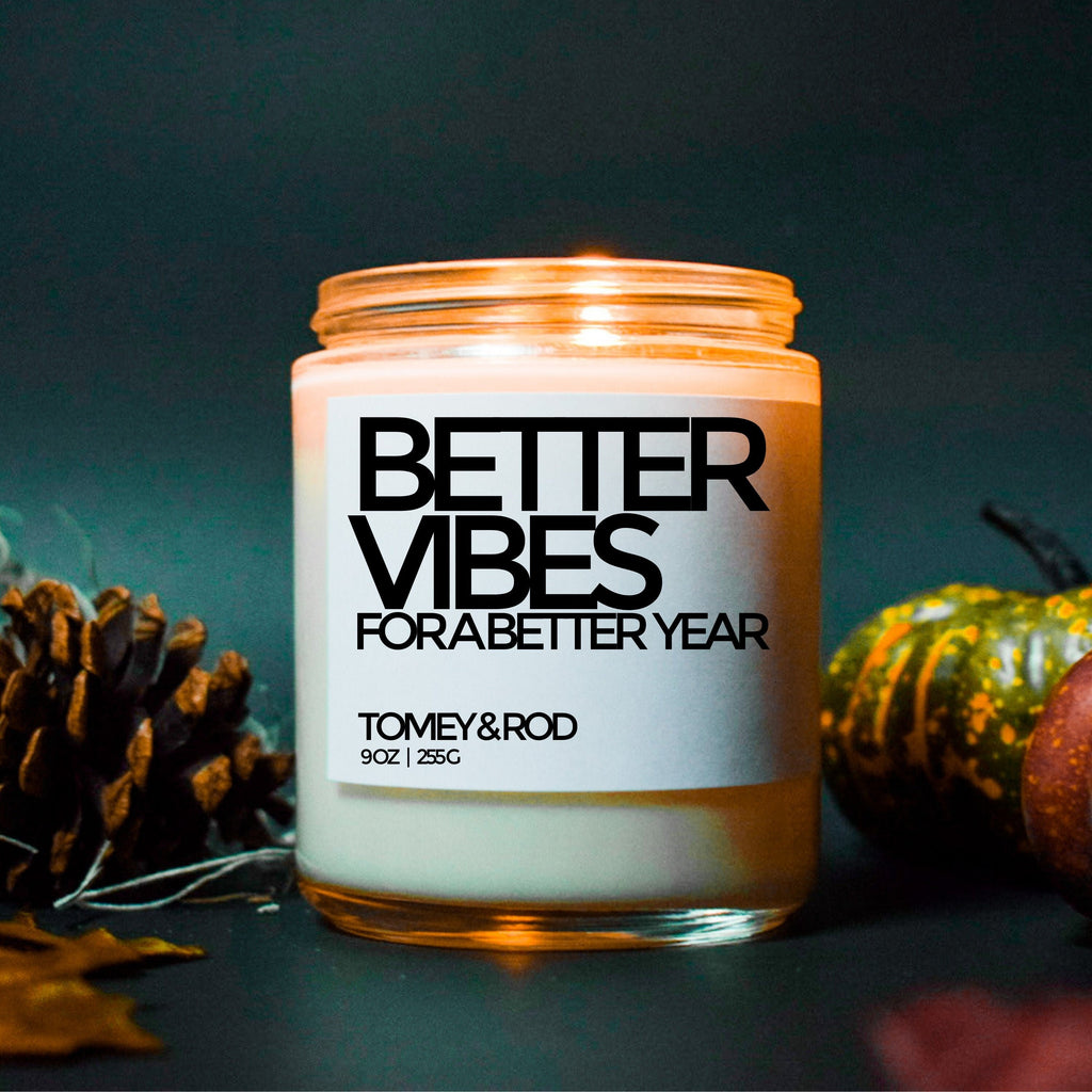 Festive Candle Social Distancing Gift New Years Eve Candle Holiday Candles Quarantine Gift Happy New Year 2021 Holiday Gifts Holiday Decor