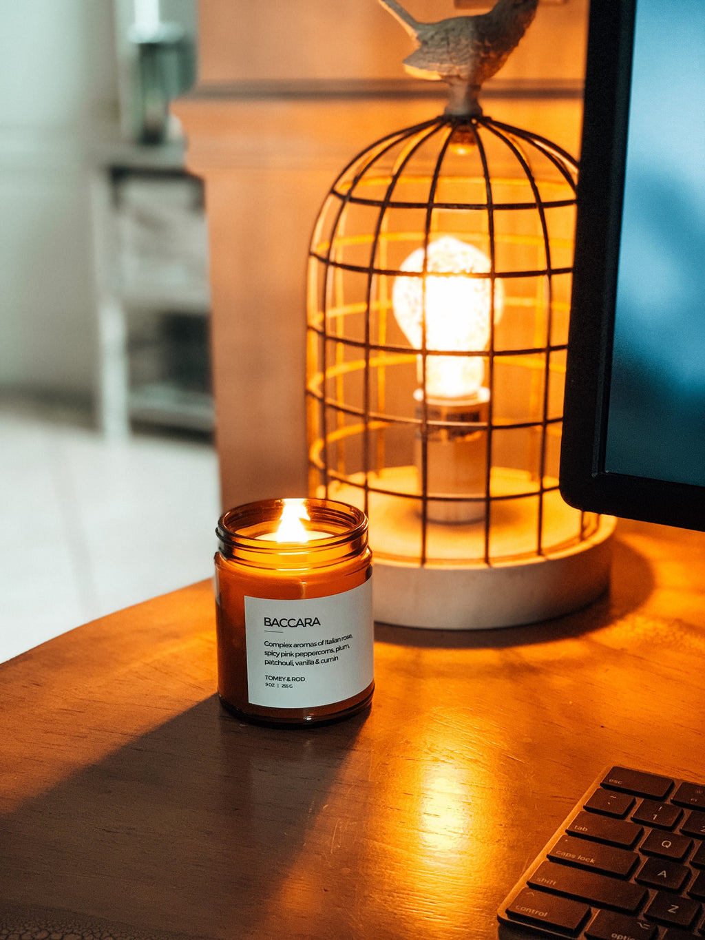 Masala Chai Gift Handmade Candle Vegan | Natural Soy Wax Candle | Blend Of Autumn Spices, Cardamom, Citrus, Pepper, Black Tea & Vanilla