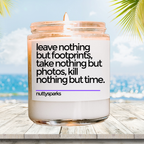 a candle that is sitting on a table