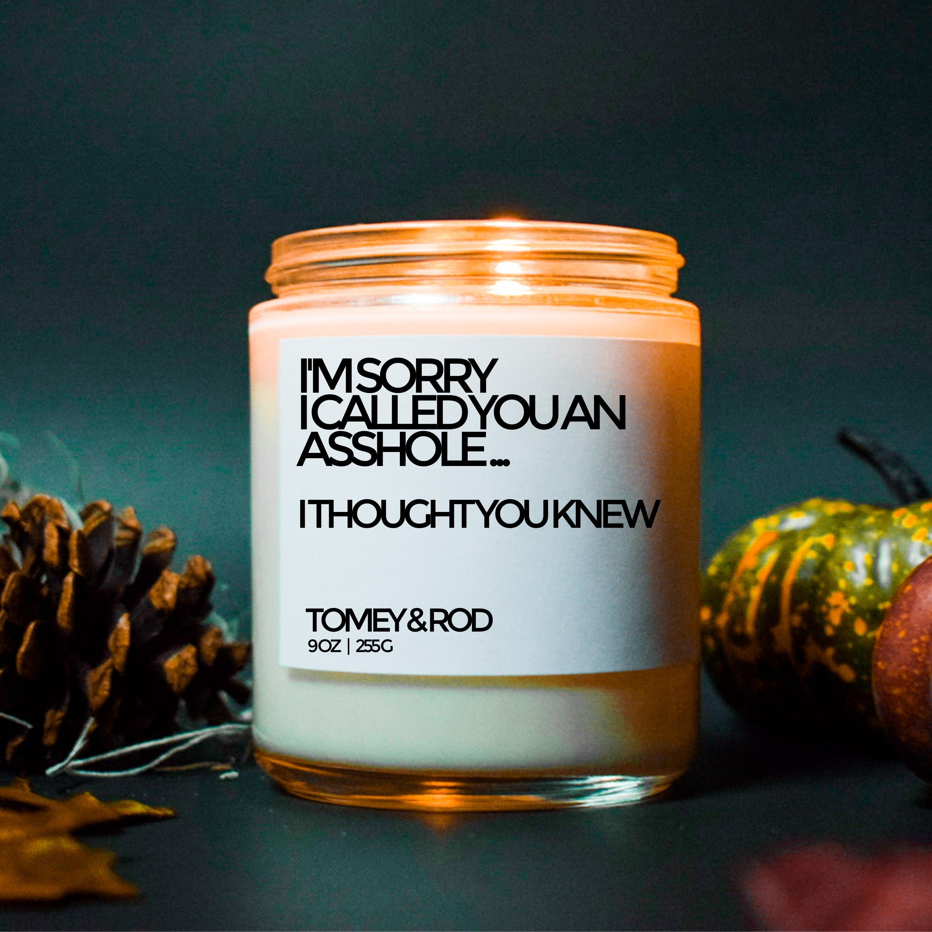 Festive Candle Social Distancing Gift New Years Eve Candle Holiday Candles Quarantine Gift Happy New Year 2021 Holiday Gifts Holiday Decor