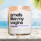 a candle that is sitting on a table