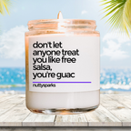 a candle that is sitting on a table