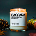 BACCARA Handmade Soy Candle Vegan | New Home Gift | Housewarming Gift | Italian Rose, Spicy Peppercorns, Plum, Patchouli, Vanilla & Cumin