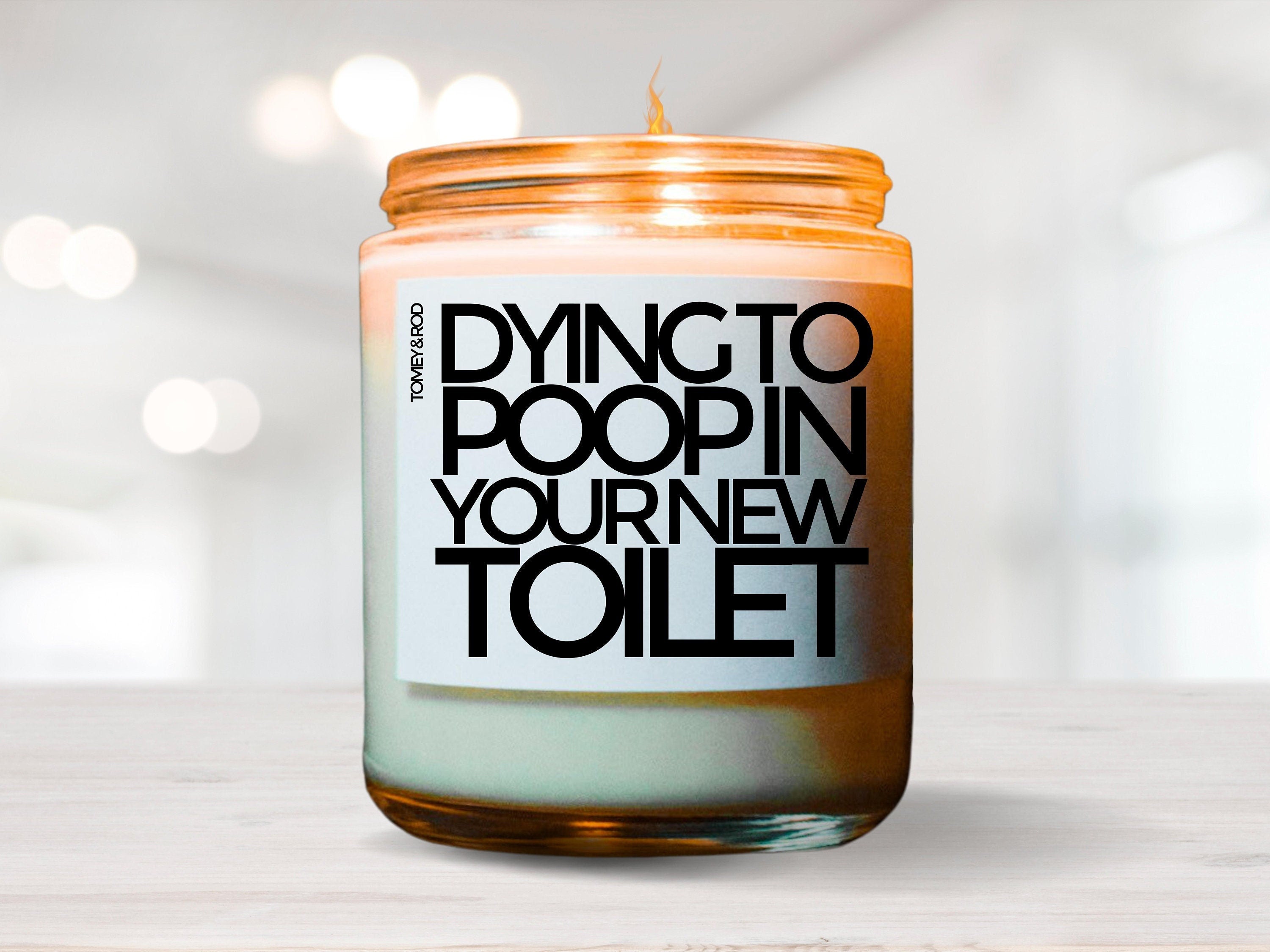 Dying To Poop In Your New Toilet, Housewarming Gift, House Warming Gift, Apartment Decor, House Warming Gifts New Home, New Apartment Gift