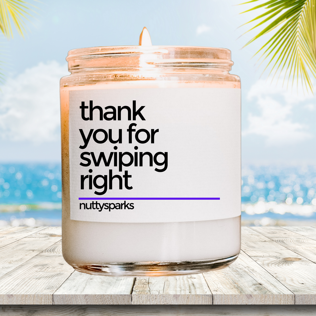 a candle that is sitting on a table