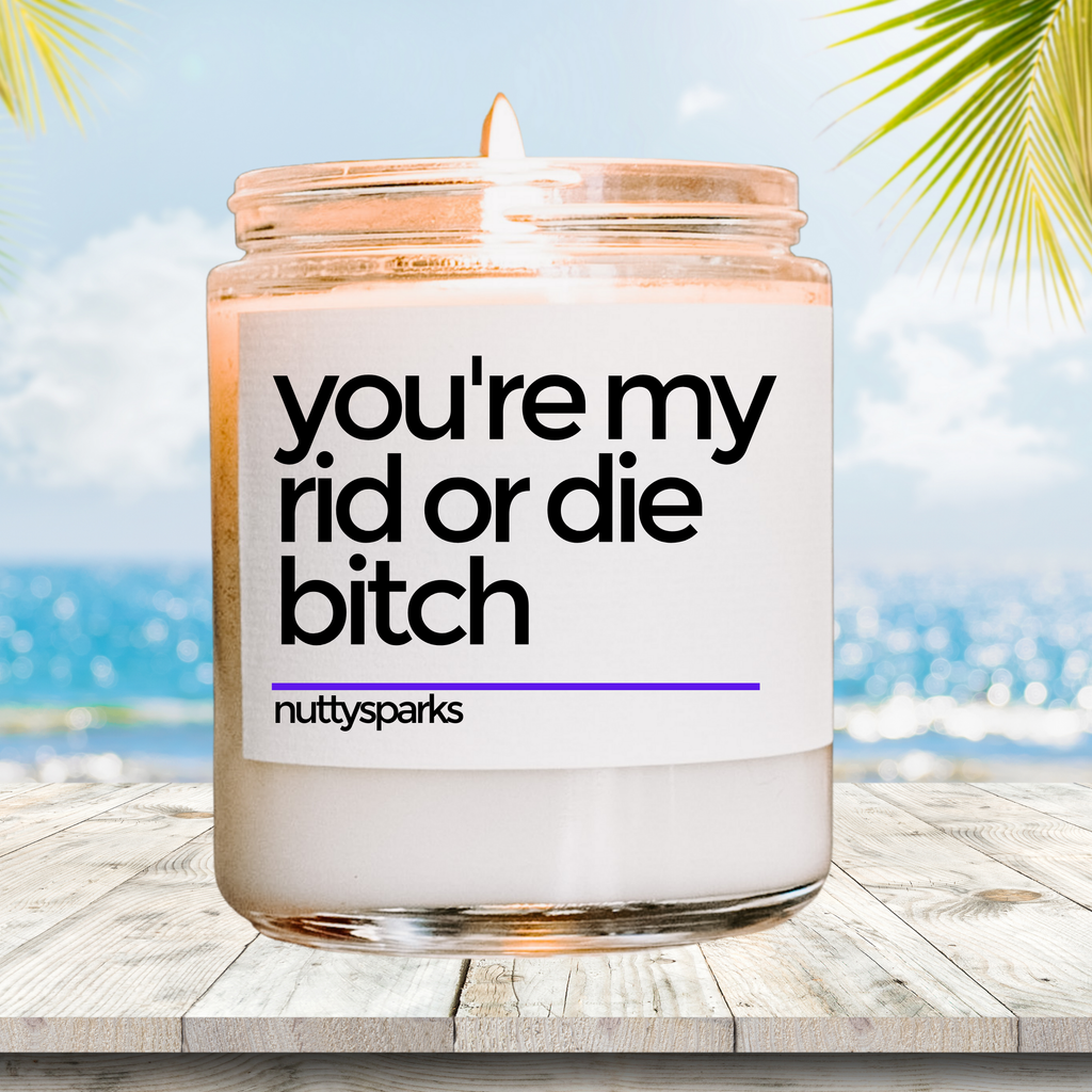 a candle that is sitting on a table