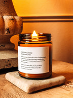 Masala Chai Gift Handmade Candle Vegan | Natural Soy Wax Candle | Blend Of Autumn Spices, Cardamom, Citrus, Pepper, Black Tea & Vanilla