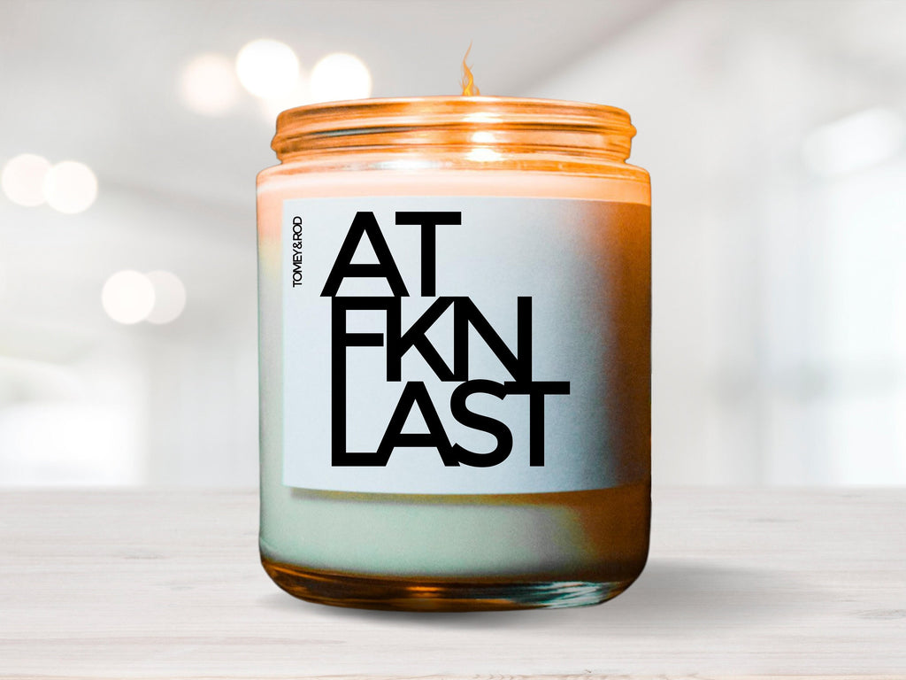 At Last Bridal Shower Candle, Gift For Bride, Engagement Gift, Wedding Gift, Funny Candle, Best Friend Gift, Bridal Shower Gift