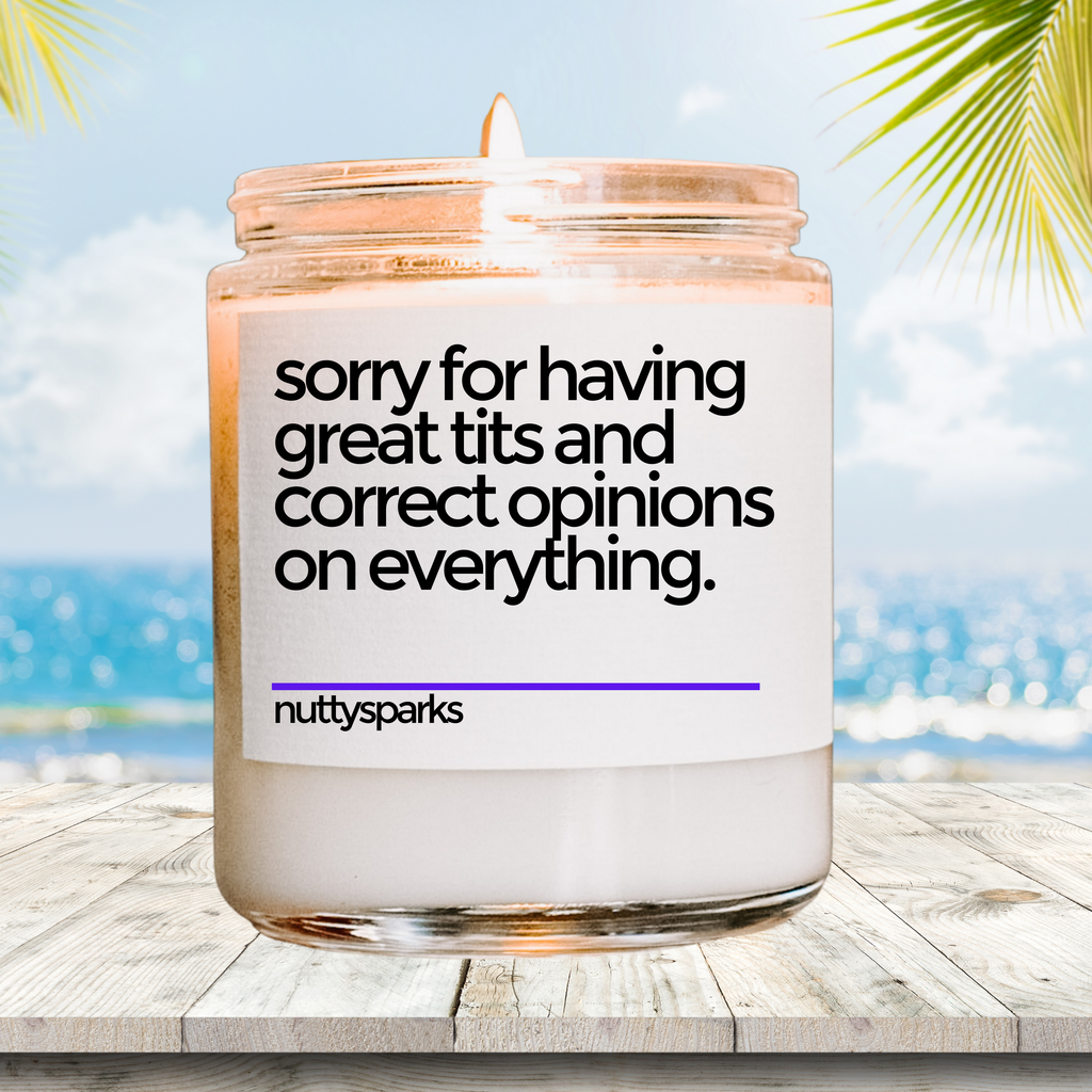 a candle that is sitting on a table