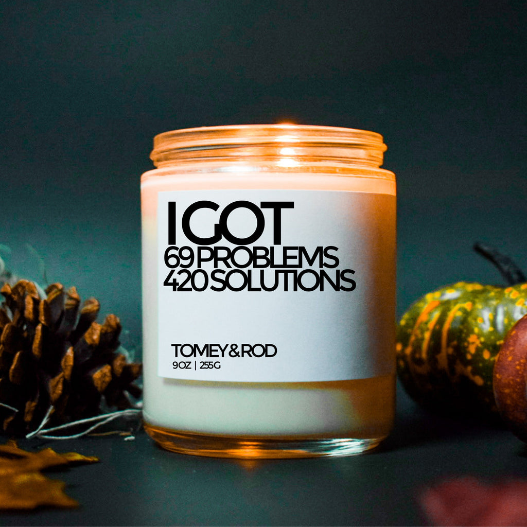 Weed Candle | Cannabis Candle | Adult Sex Candle | Gift for Weed Lovers | Sex Gag Gift | Funny Candle | Gifts for Him/Her | Sexy Soy Candle