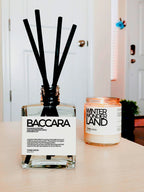 Baccara Luxe Reed Diffuser, Opulent, Fine, Sensual, Seductive, Decadent Spring Oil Diffuser, Spring Reed Diffuser, Summer Spring Decor