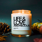 Life & Love Precious Bridal Shower Candle, Gift For Bride, Engagement Gift, Wedding Gift, Funny Candle, Best Friend Gift, Bridal Shower Gift