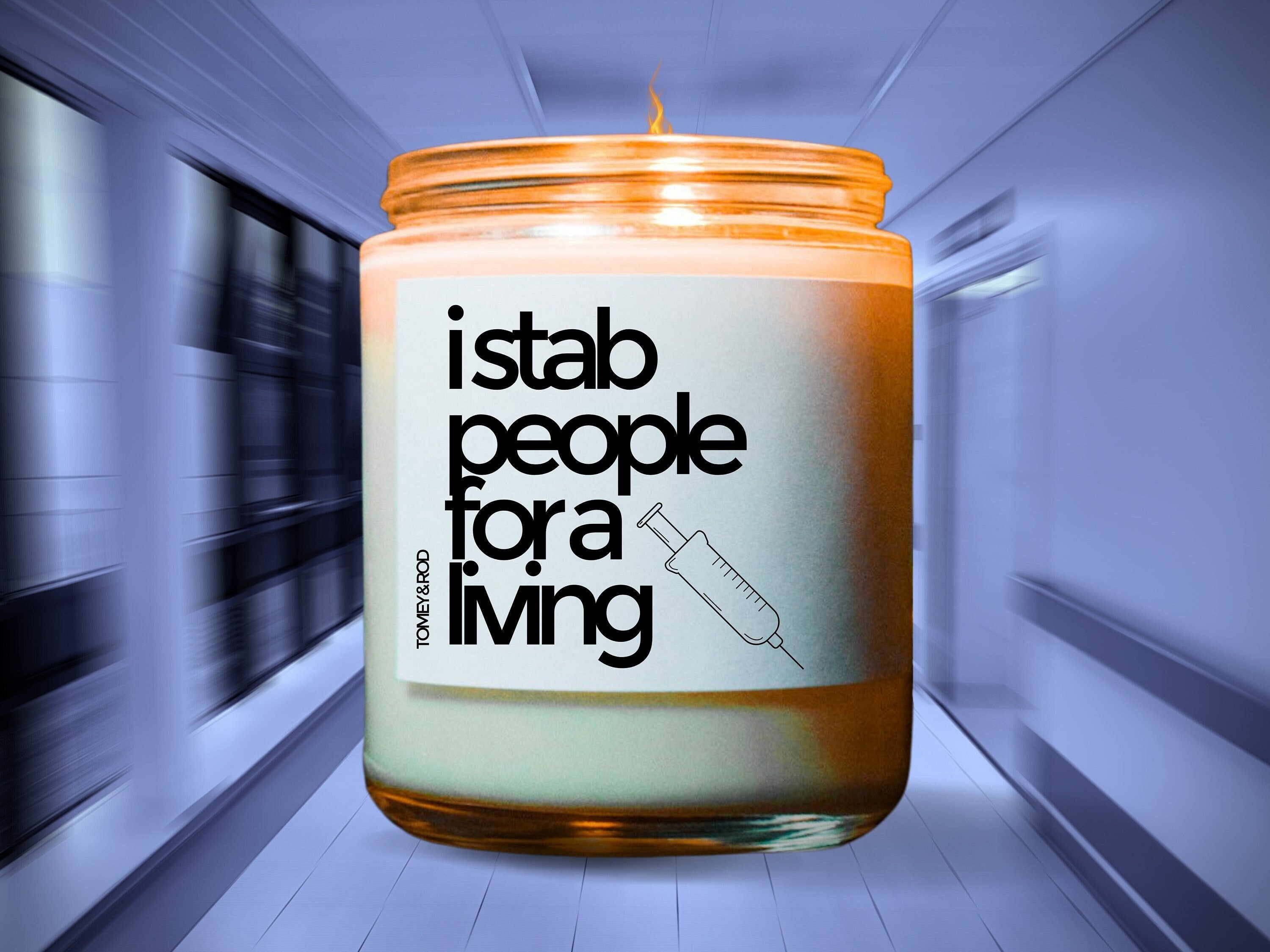 Nurse Candle, I Stab People For A Living Candle, Nurse Life Candle, Nurse Definition Candle, Nursing School Candle, Nurse Gift