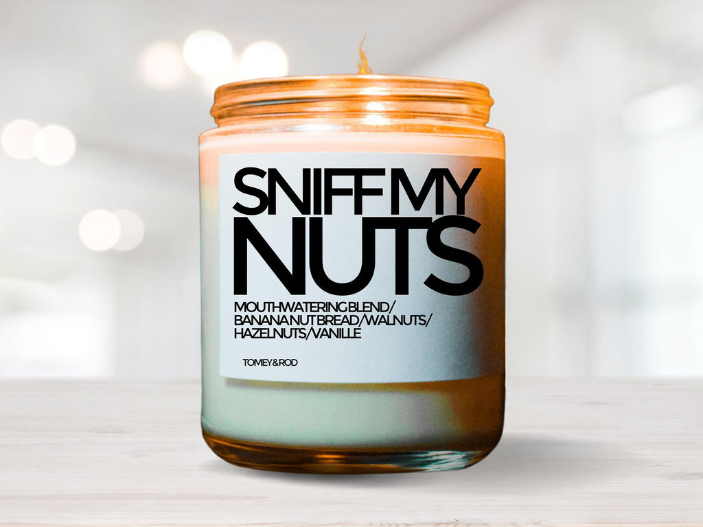 Sniff My Nuts Candle, Funny Candles, Deez Nuts Candle, Gay Candle, Gifts For Her, Rude Candles, Penis Candle, Sex Candle, Gay Housewarming