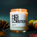 He's Her Lobster Bridal Shower Candle, Gift For Bride, Engagement Gift, Wedding Gift, Funny Candle, Best Friend Gift, Bridal Shower Gift