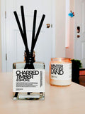 Charred Timber & Smoke Luxe Reed Diffuser | Winter Fall Reed Diffuser | Winter Autumn Decor | Cozy Cabin | Bonfire Diffuser