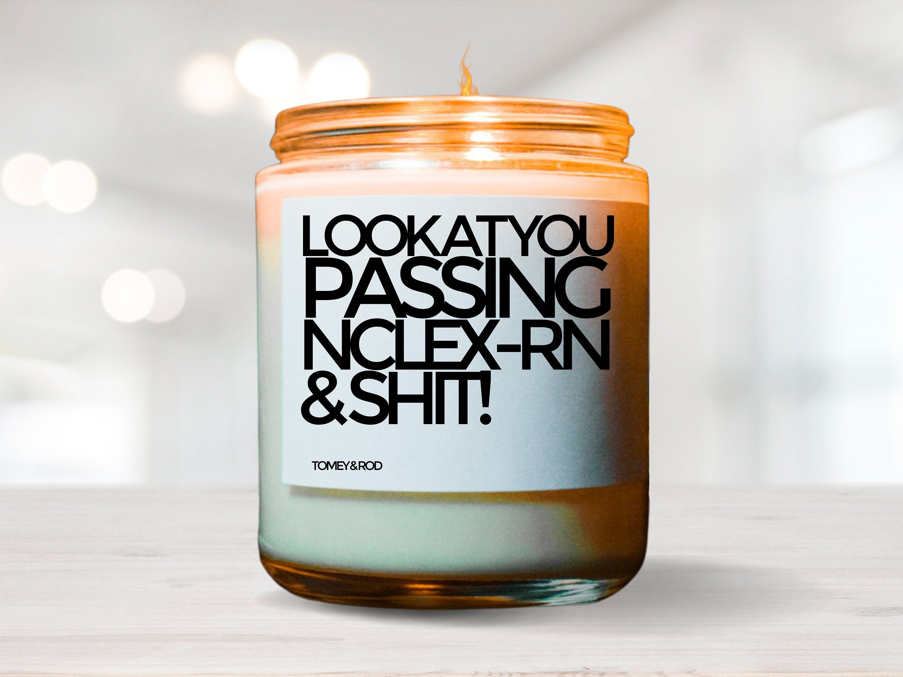 Nurse Gift, Nurses Week, Essential Workers, Nurse Appreciation, Nurse Life, Gift For Nurse, Nursing Graduation Gift, Nurse Candle, NCLEX