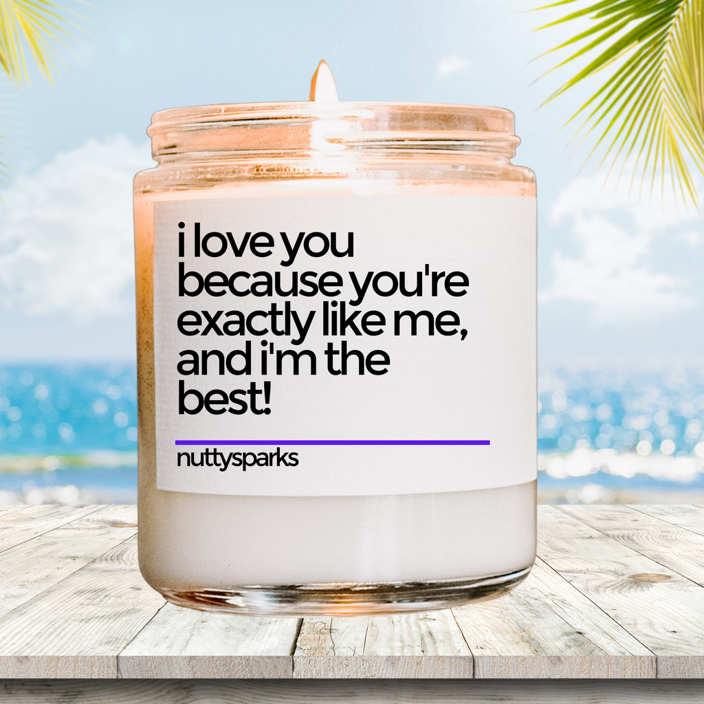 a candle that is sitting on a table