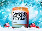 Christmas Candle, Christmas Scented Candle, Frost My Cookie, Holiday Candle, Winter Candles, Holiday Decor, Personalized Customized Gift