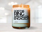 Engagement Ring Bridal Shower Candle, Gift For Bride, Engagement Gift, Wedding Gift, Funny Candle, Best Friend Gift, Bridal Shower Gift