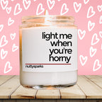a jar of light me when you&#39;re horny