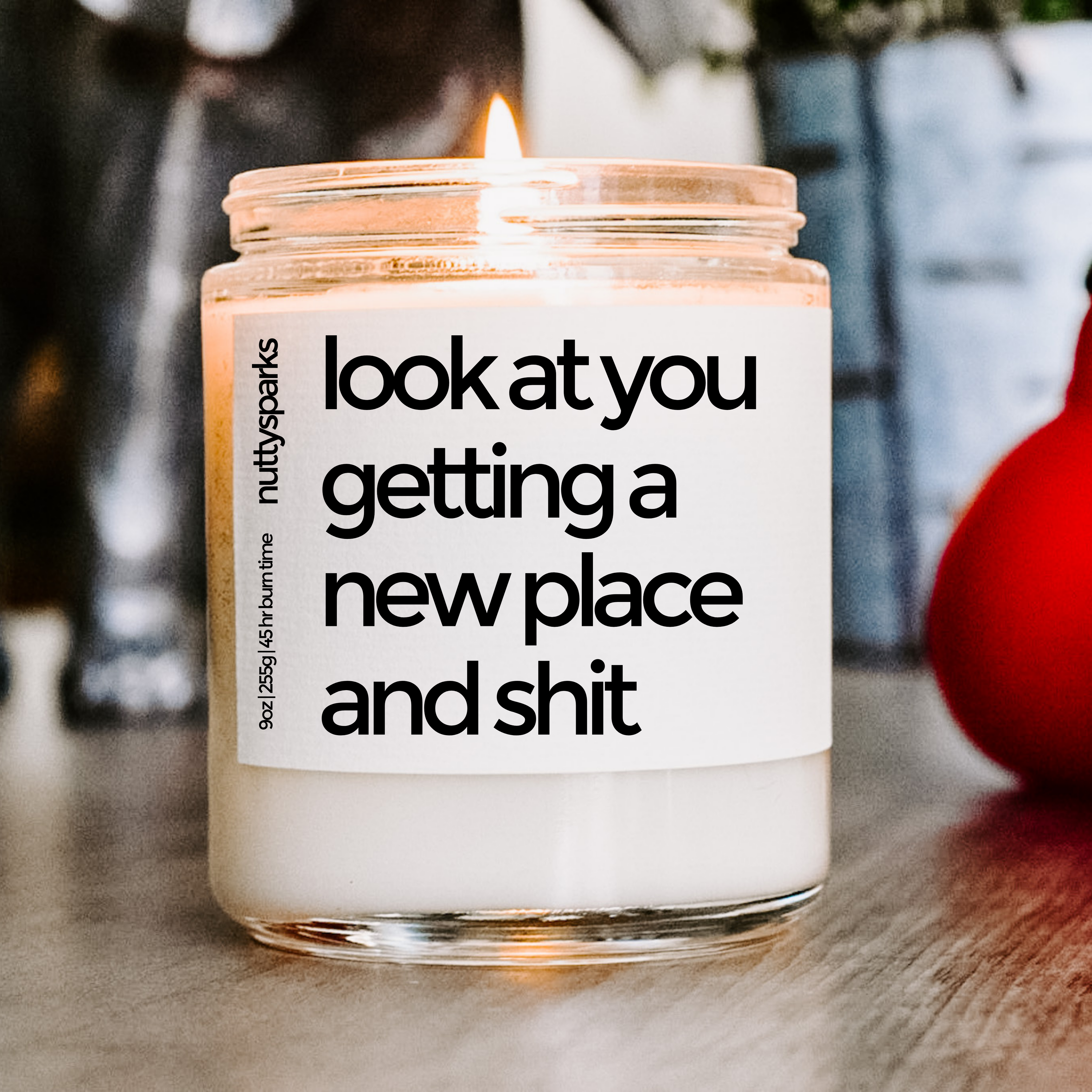 look at you getting a new place and shit