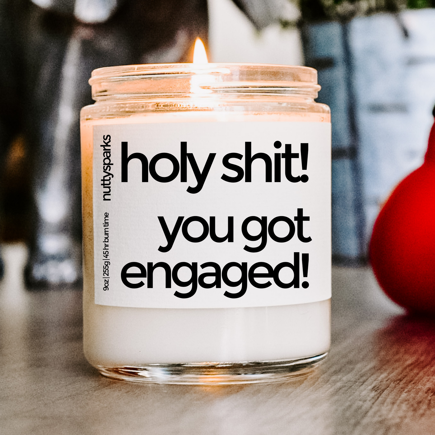 holy shit you got engaged
