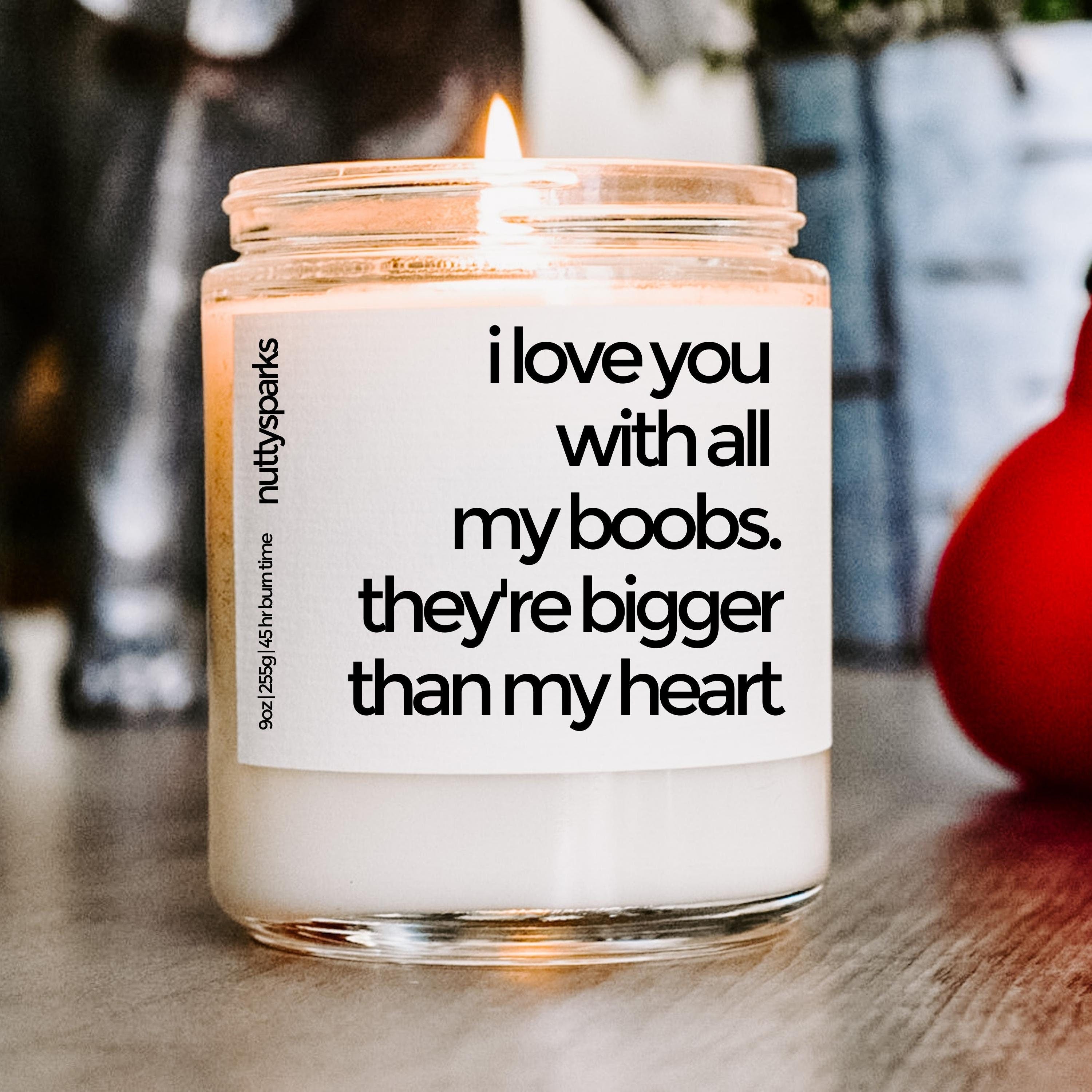 I love you with all my boobs