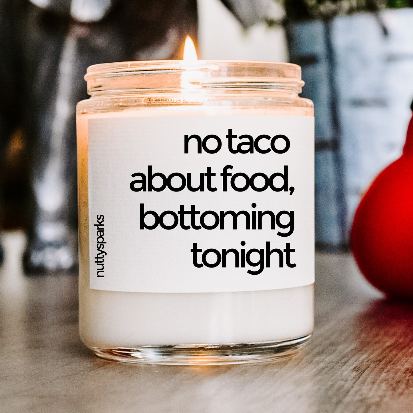 no taco about food, bottoming tonight